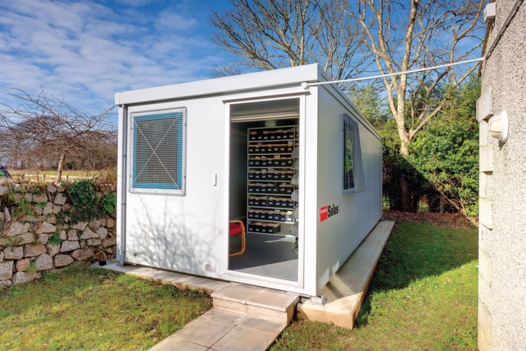 External storage space at a GP surgery